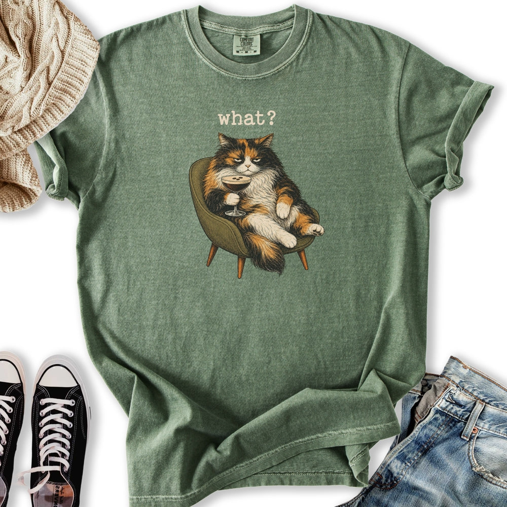 Grumpy Calico Cat Relaxed Tee