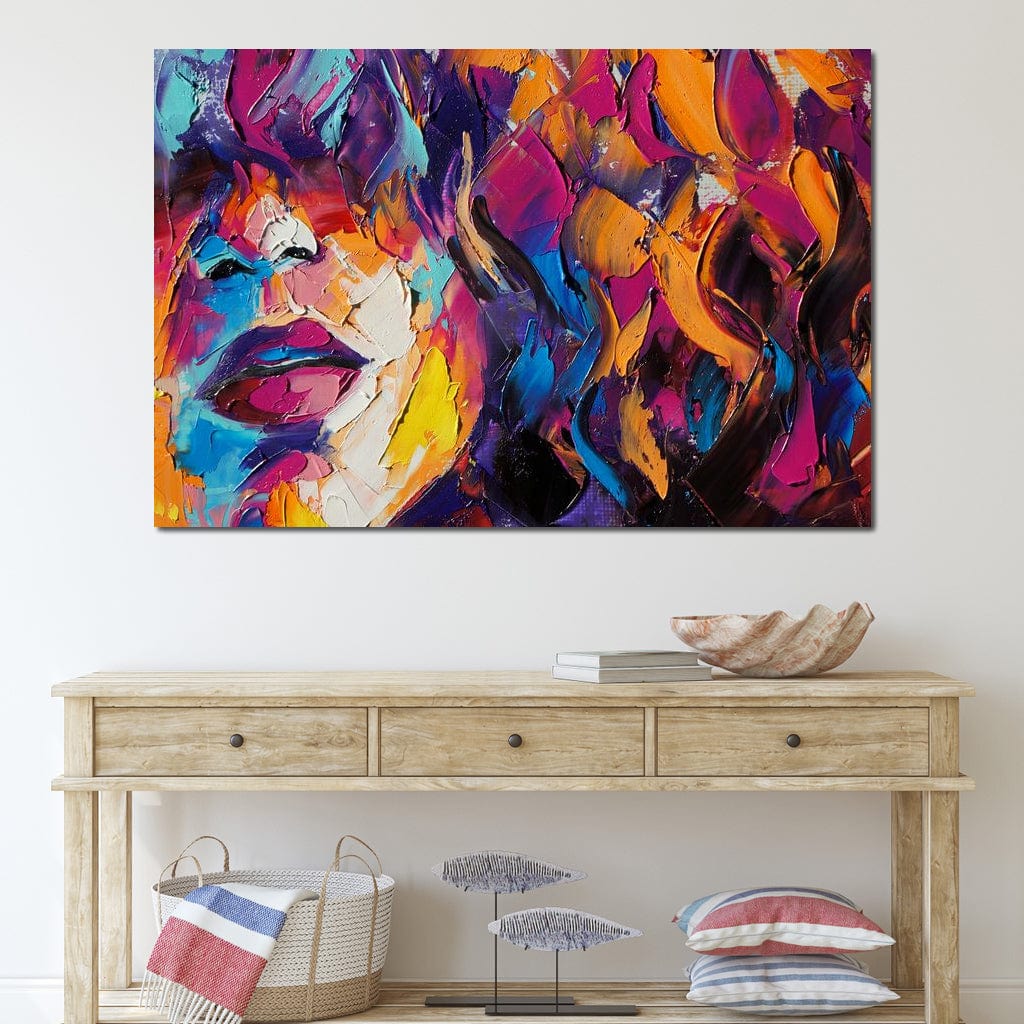Miss Louise v1 Canvas Wall Art