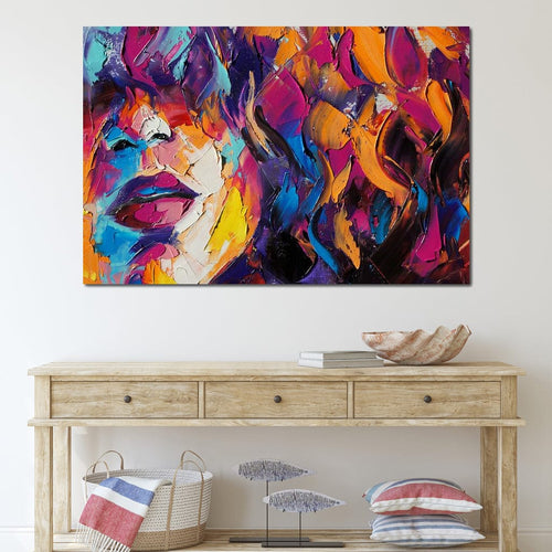 Miss Louise v1 Canvas Wall Art