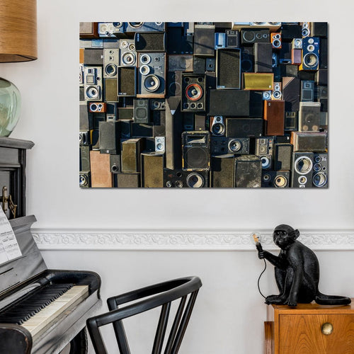 Speakers Wall Canvas Wall Art