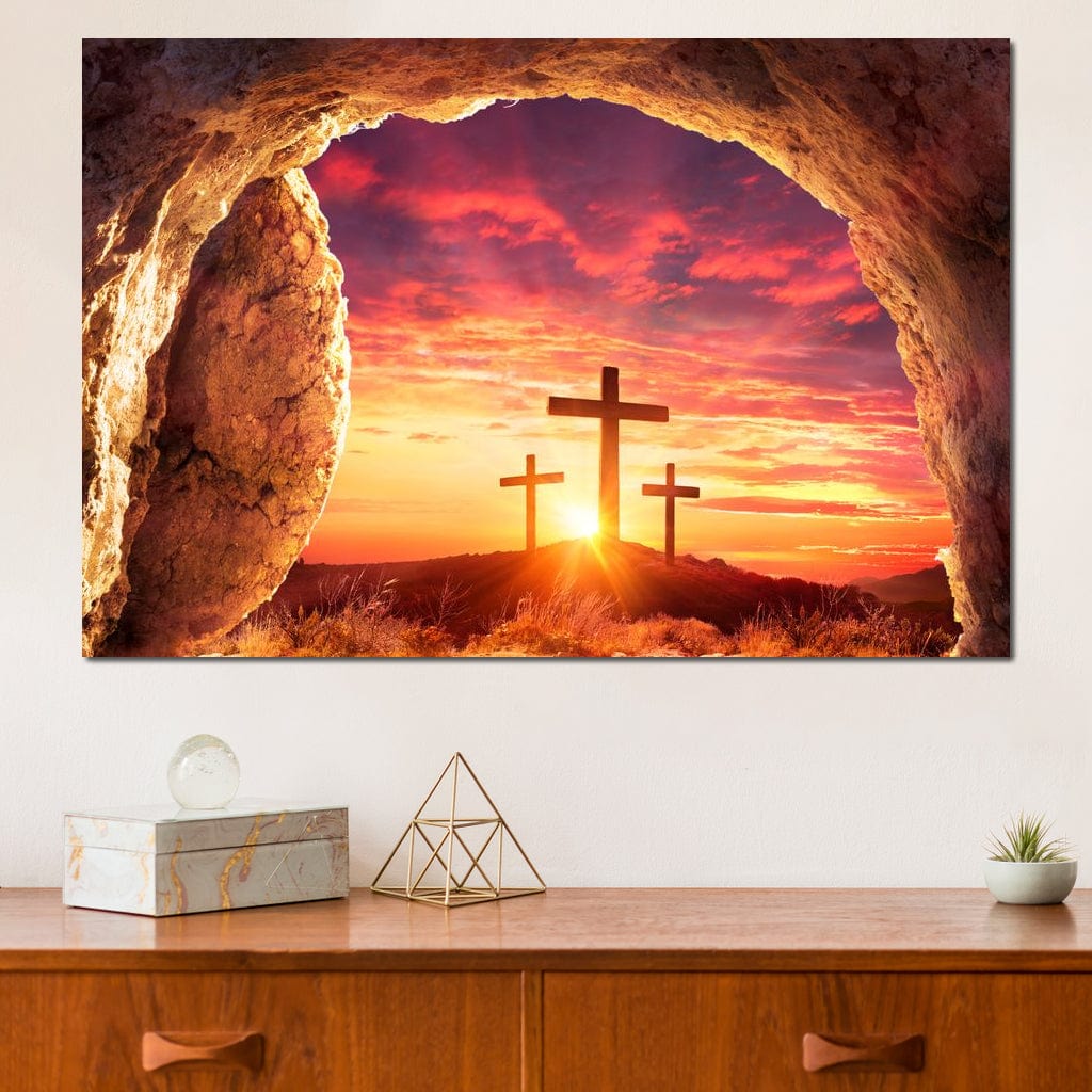 Ressurection Canvas Wall Art
