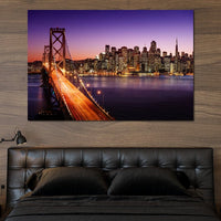 Bay Bridge Canvas Wall Art