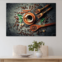 Coffee Aficionado Canvas Wall Art