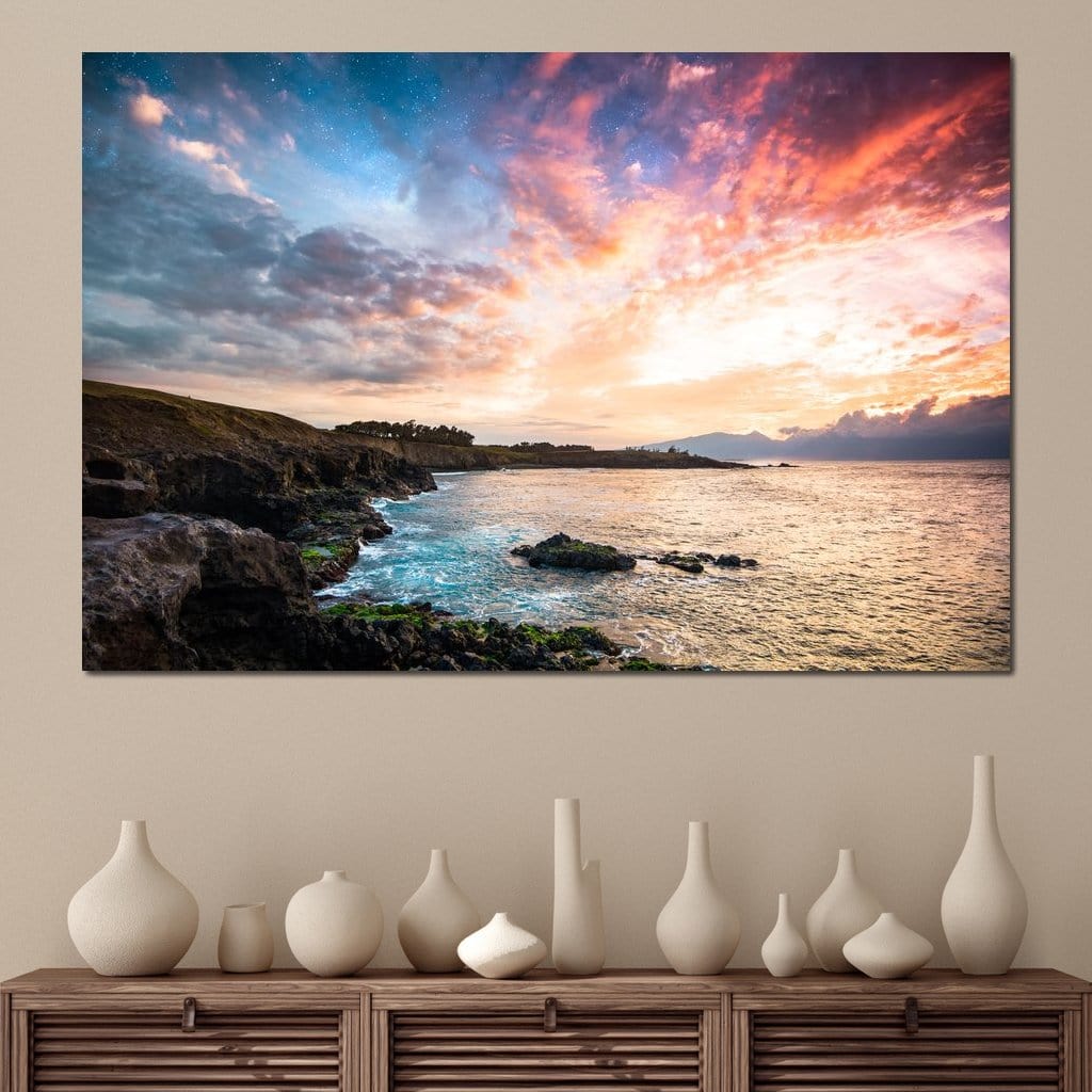 Night and Day Canvas Wall Art