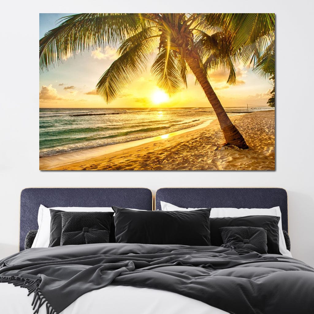 Barbados Beach Canvas Wall Art