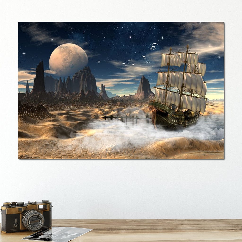 Fantasy Sea Canvas Wall Art