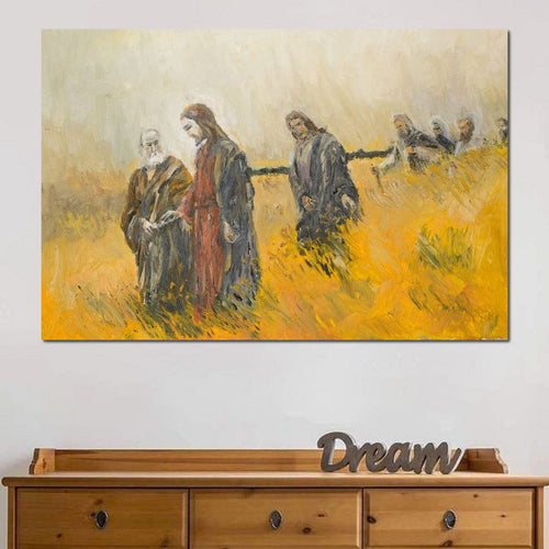 Religious Scene Canvas Wall Art