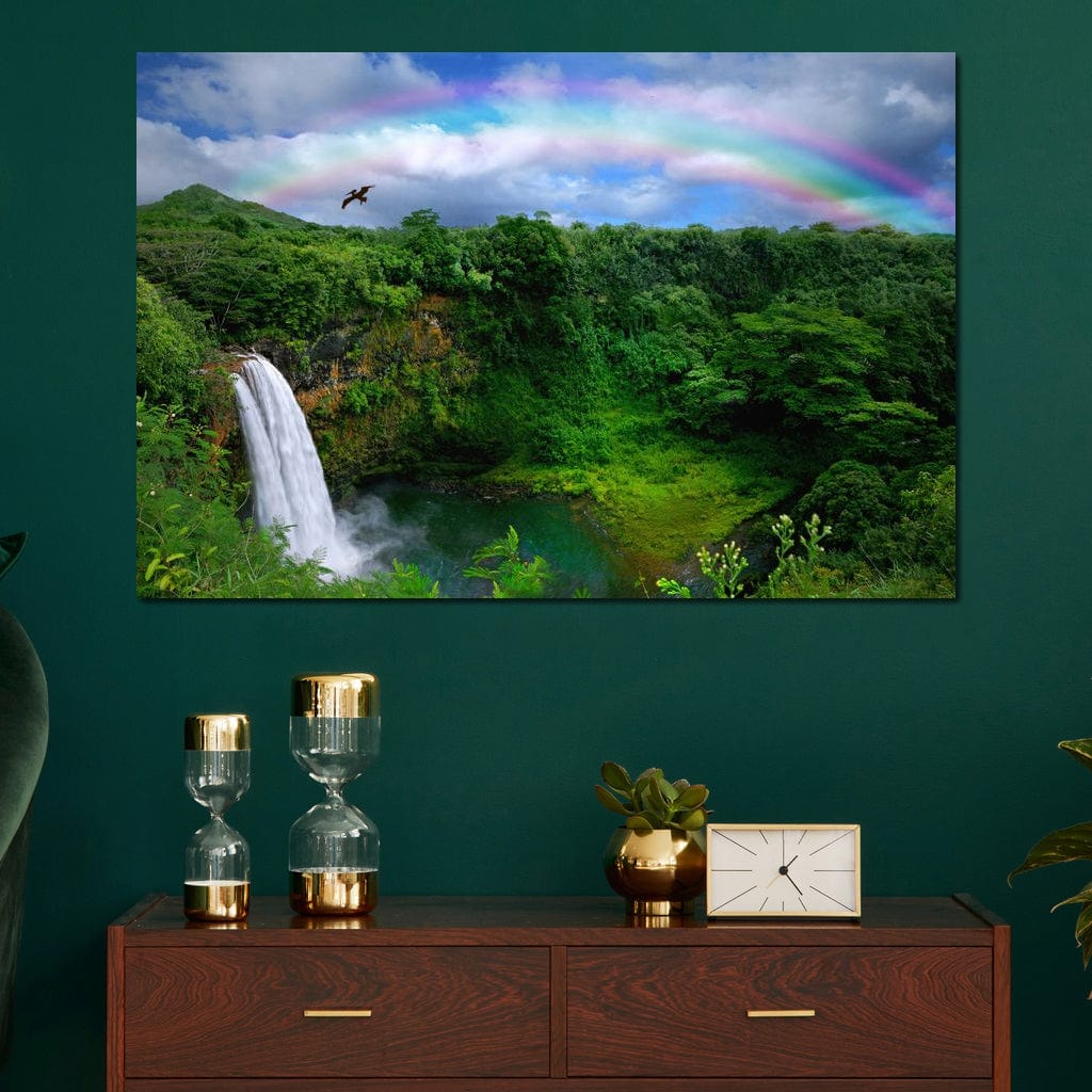 Hawaiian Jungle Canvas Wall Art
