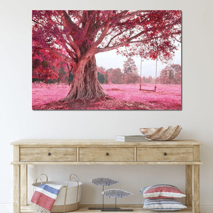 Romantic Cherry Blossom Canvas Wall Art