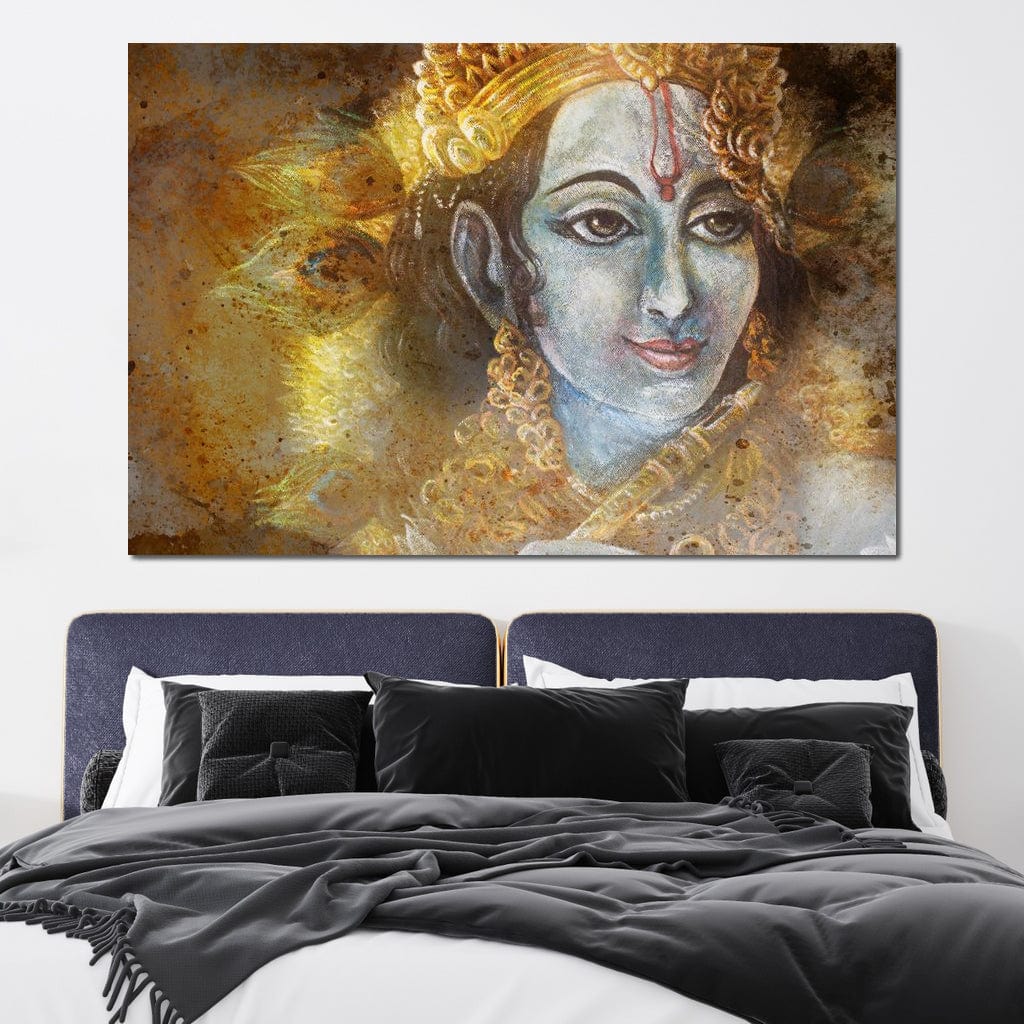 Krishna Canvas Wall Art