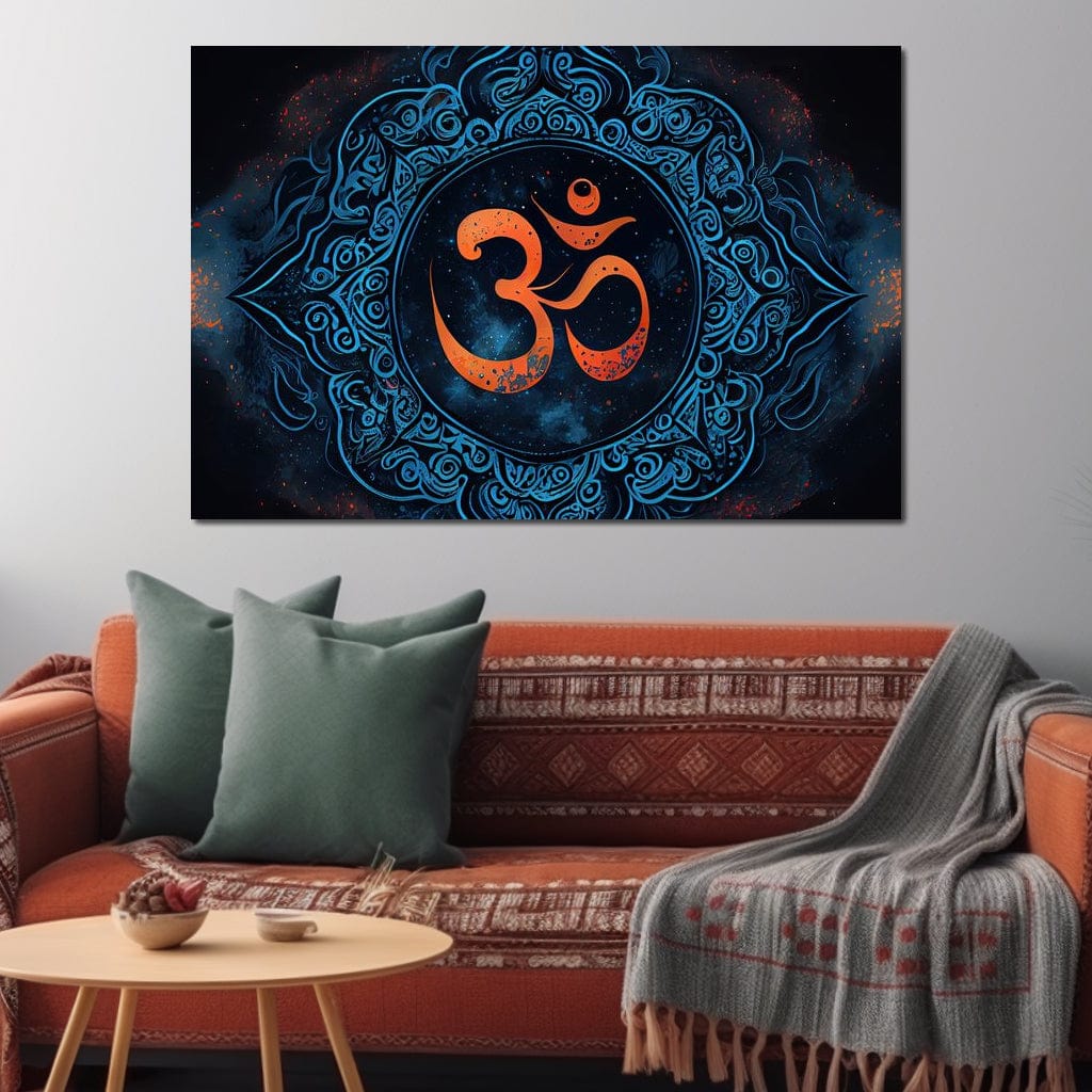 Om Mantra Canvas Wall Art