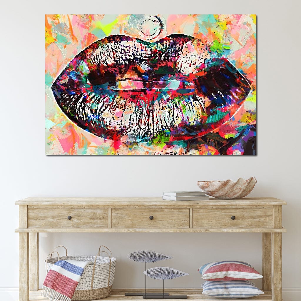 Kiss Pop Art 2 - Mateo Canvas Wall Art
