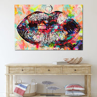 Kiss Pop Art 2 - Mateo Canvas Wall Art