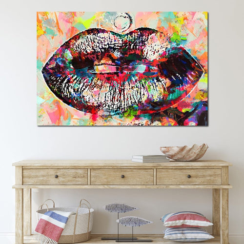 Kiss Pop Art 2 - Mateo Canvas Wall Art