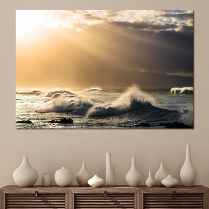 Light in Darkness Canvas Wall Art