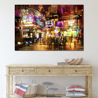 Erythracus Market Canvas Wall Art