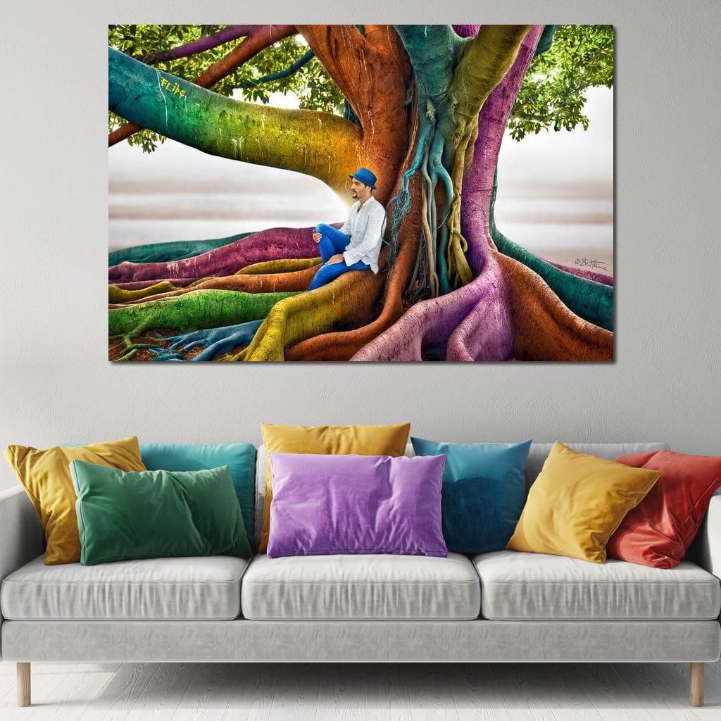 Just Dreaming Canvas Wall Art