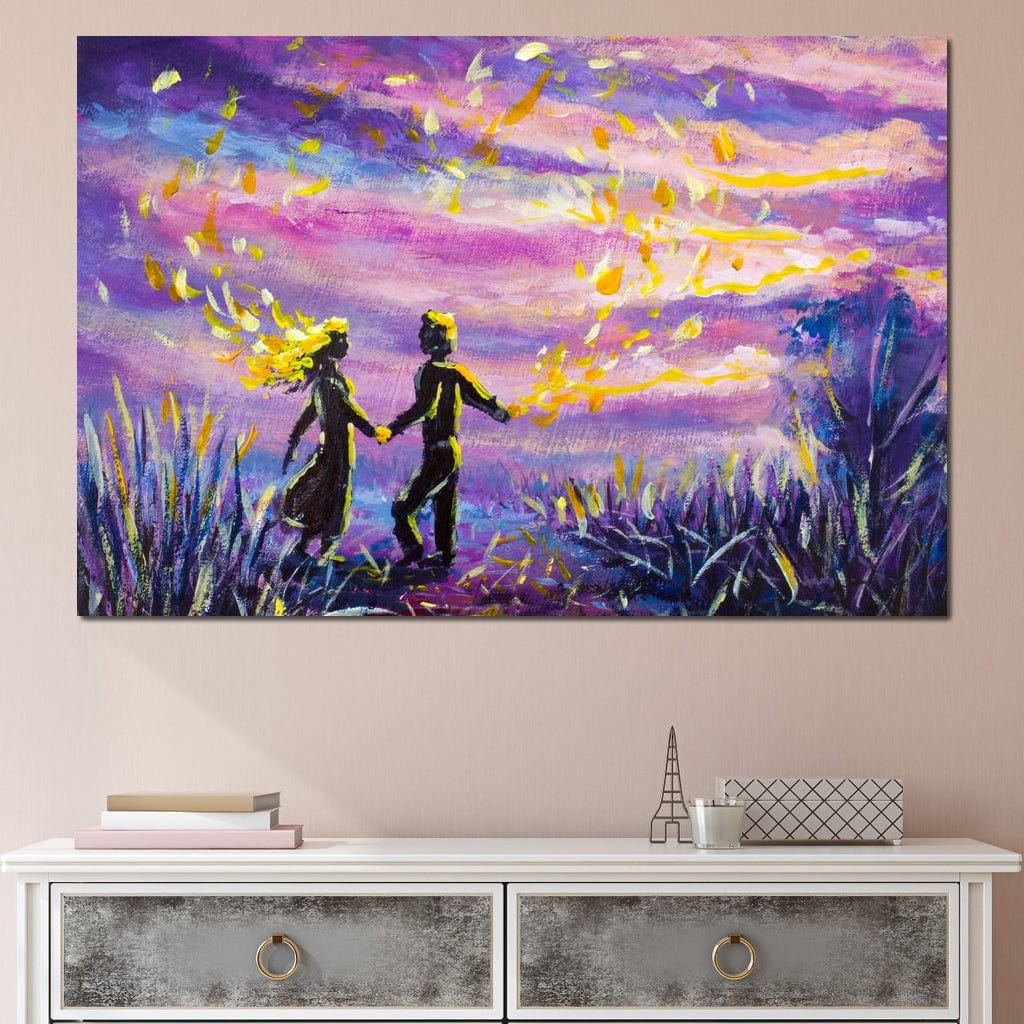 Love Fairy Tale Canvas Wall Art