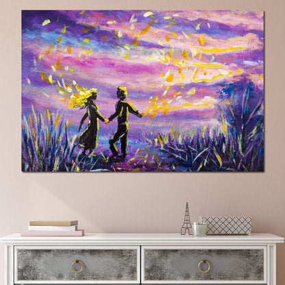Love Fairy Tale Canvas Wall Art