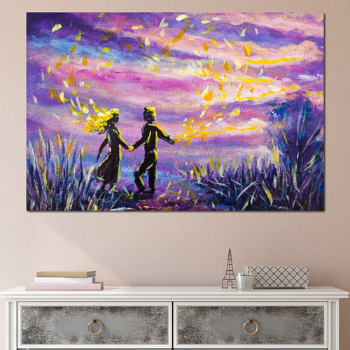 Love Fairy Tale Canvas Wall Art