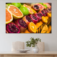 Istanbul Fruit Market Canvas Wall Art