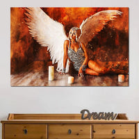 Angel Wings - Mateo Canvas Wall Art