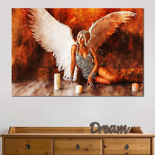 Angel Wings - Mateo Canvas Wall Art