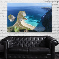 Kelingking Beach Canvas Wall Art