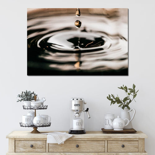 Drop Canvas Wall Art