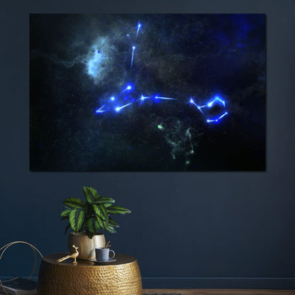 Pisces Canvas Wall Art