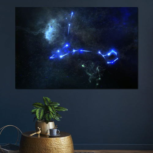 Pisces Canvas Wall Art