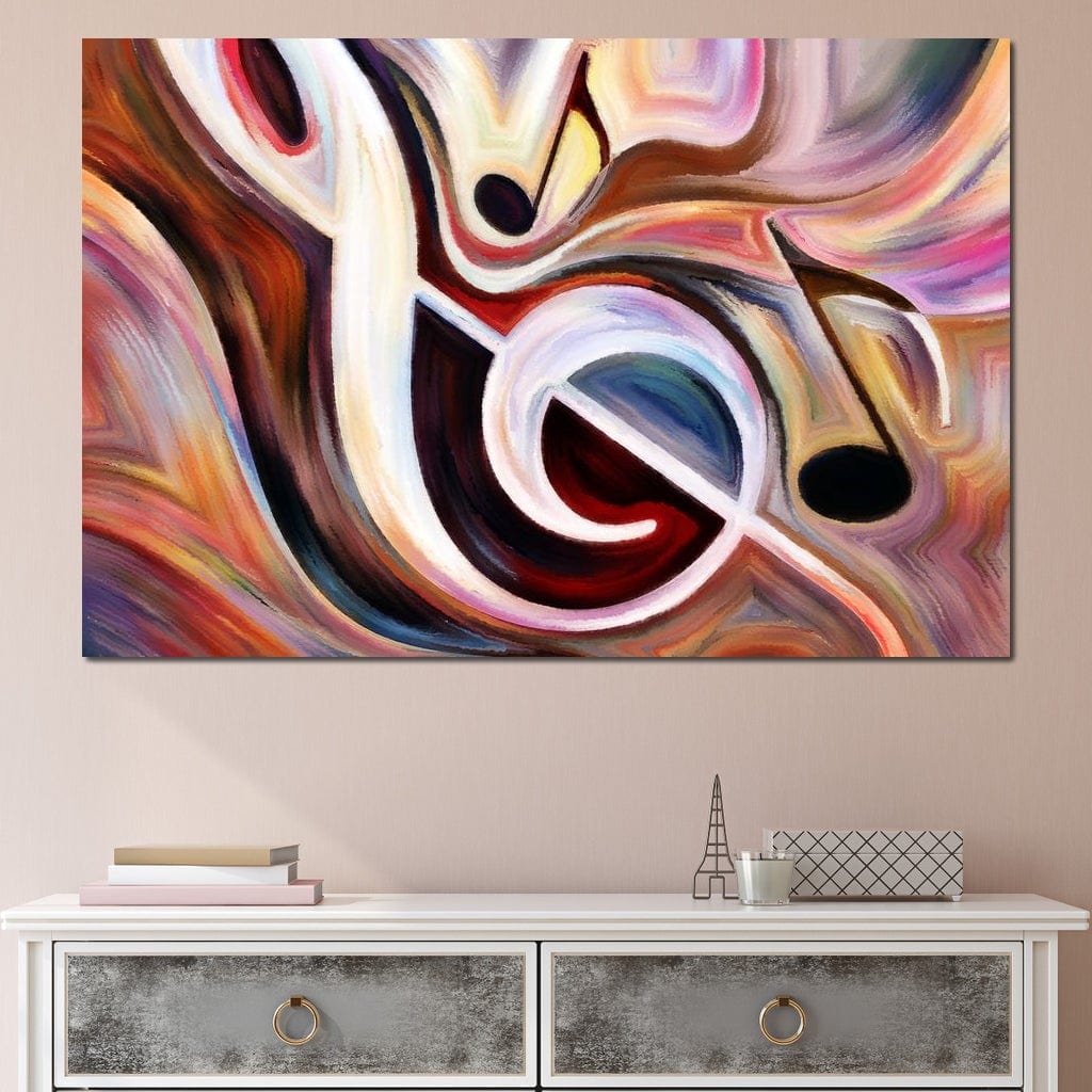 High Note Canvas Wall Art