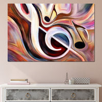 High Note Canvas Wall Art