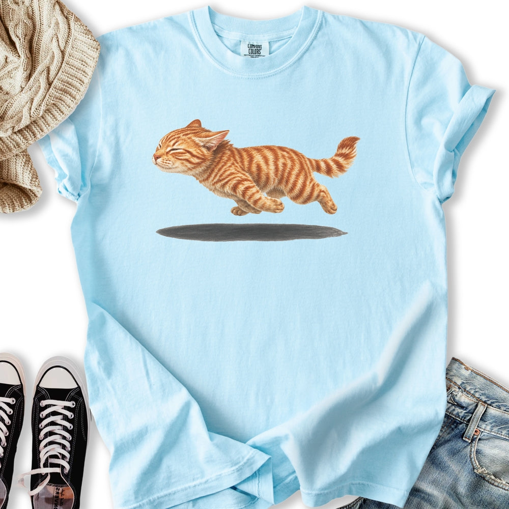 Orange Tabby Zoomies Relaxed Tee