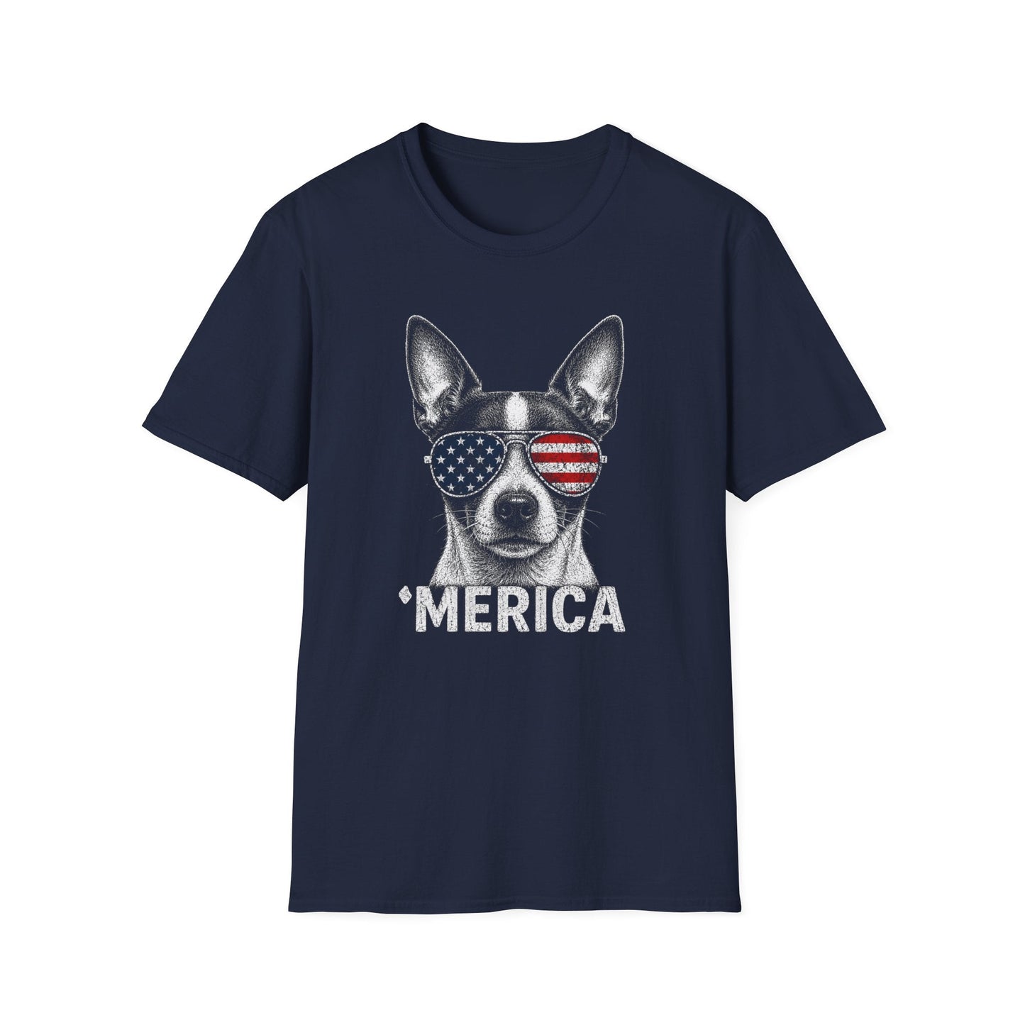 Rat Terrier Merica Tee