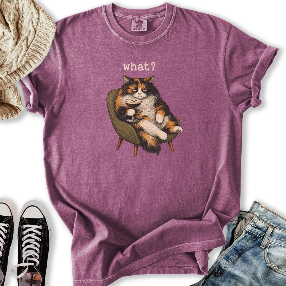 Grumpy Calico Cat Relaxed Tee