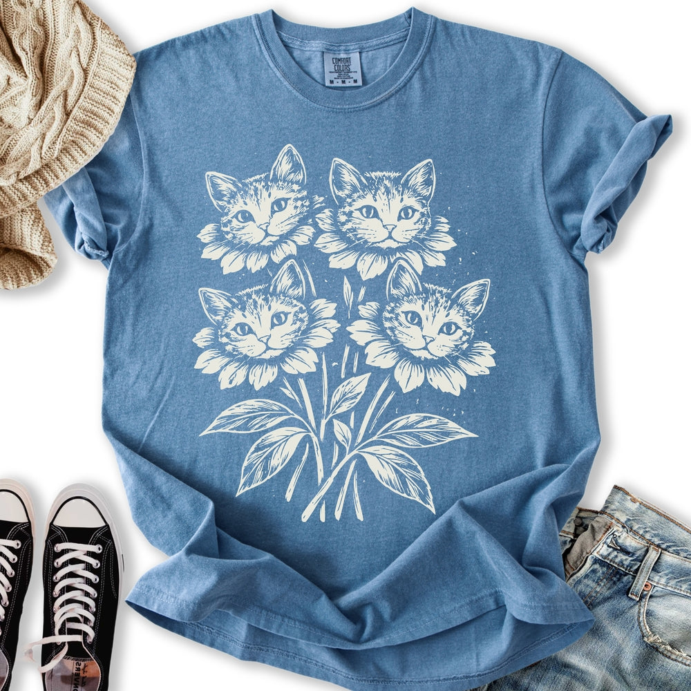 Cat Bouquet Relaxed Tee