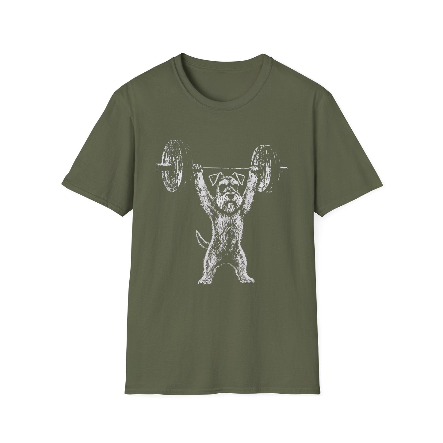 Schnauzer Powerlifting Tee