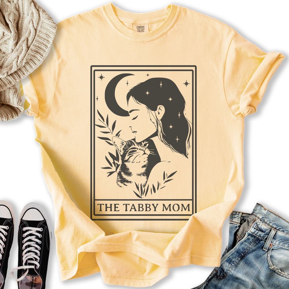 The Tabby Mom Tarot Relaxed Tee