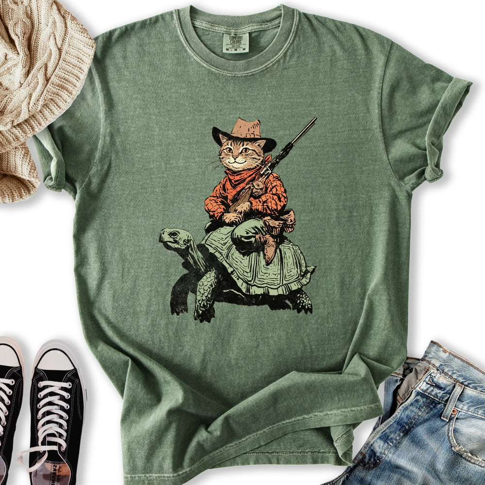 Cowboy Cat Rider Relaxed Tee