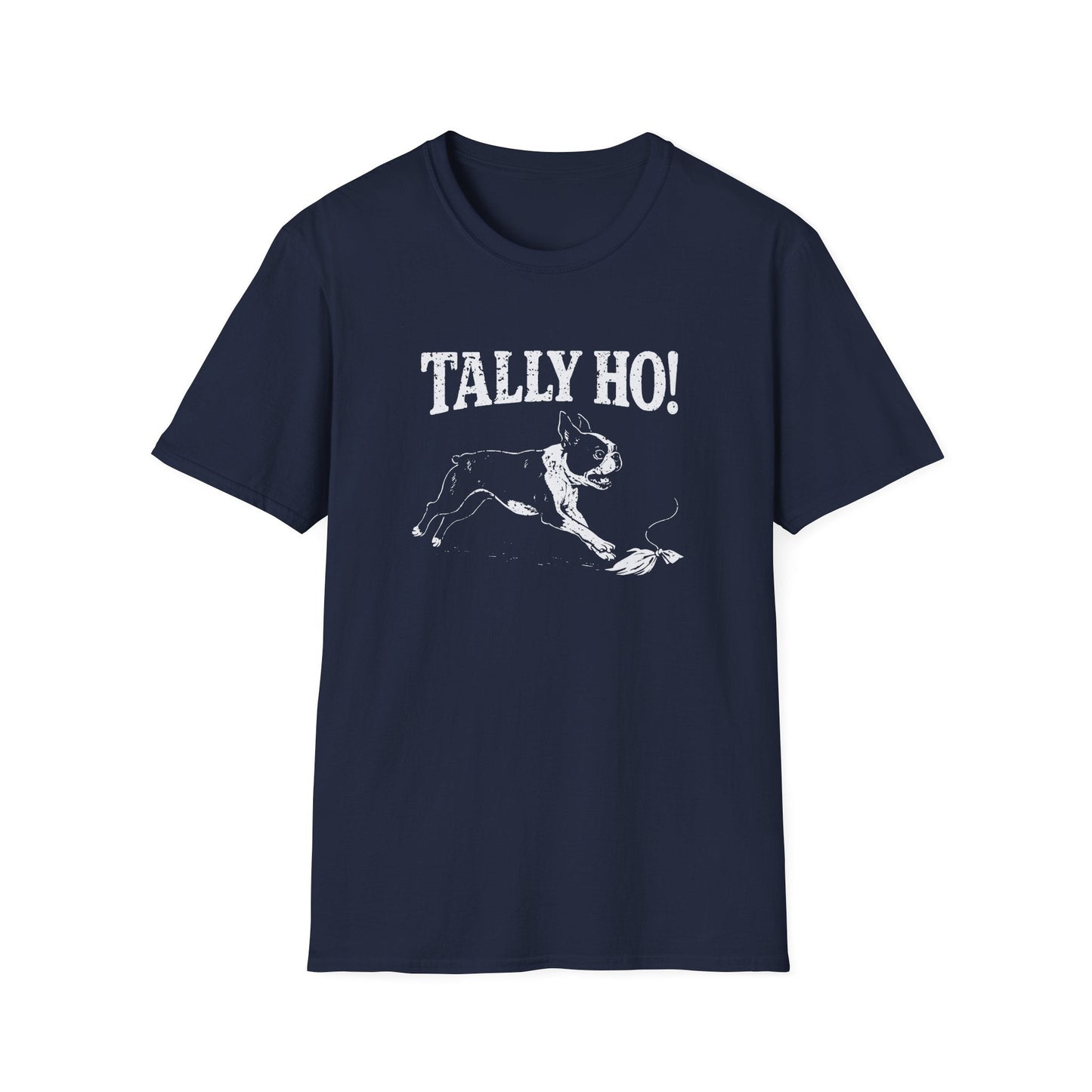 Boston Terrier Running FastCAT Tee