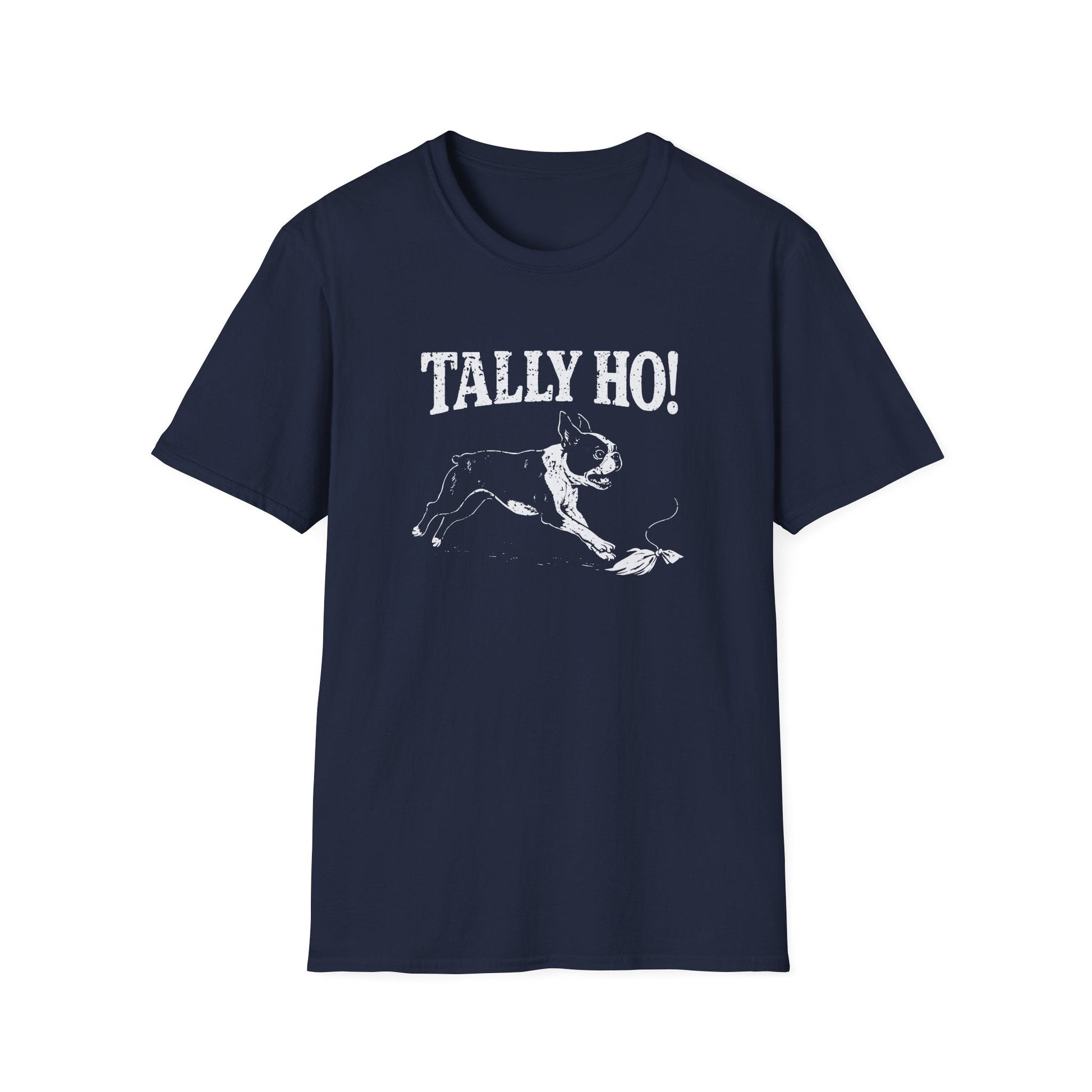 Boston Terrier Running FastCAT Tee