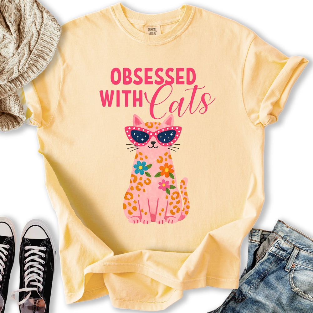 Obsessed With Cats Relaxed Tee