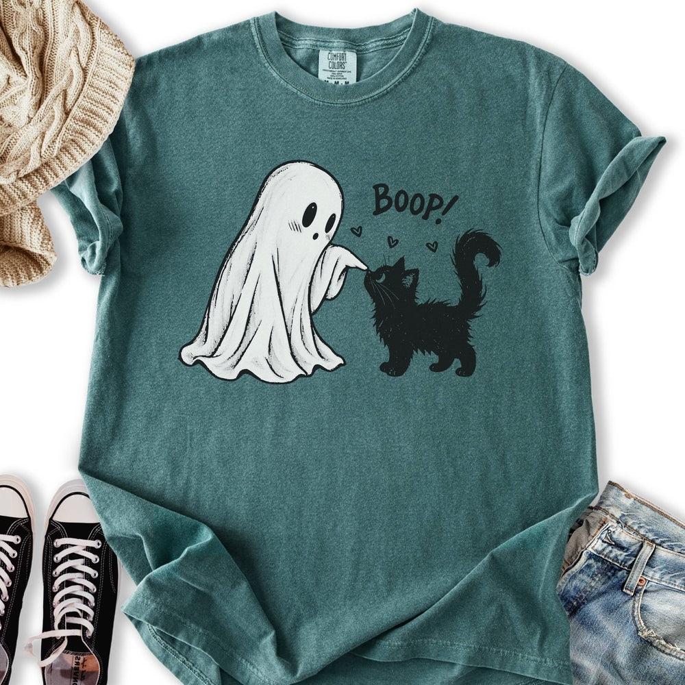 Boop Ghost and Cat Relaxed Tee