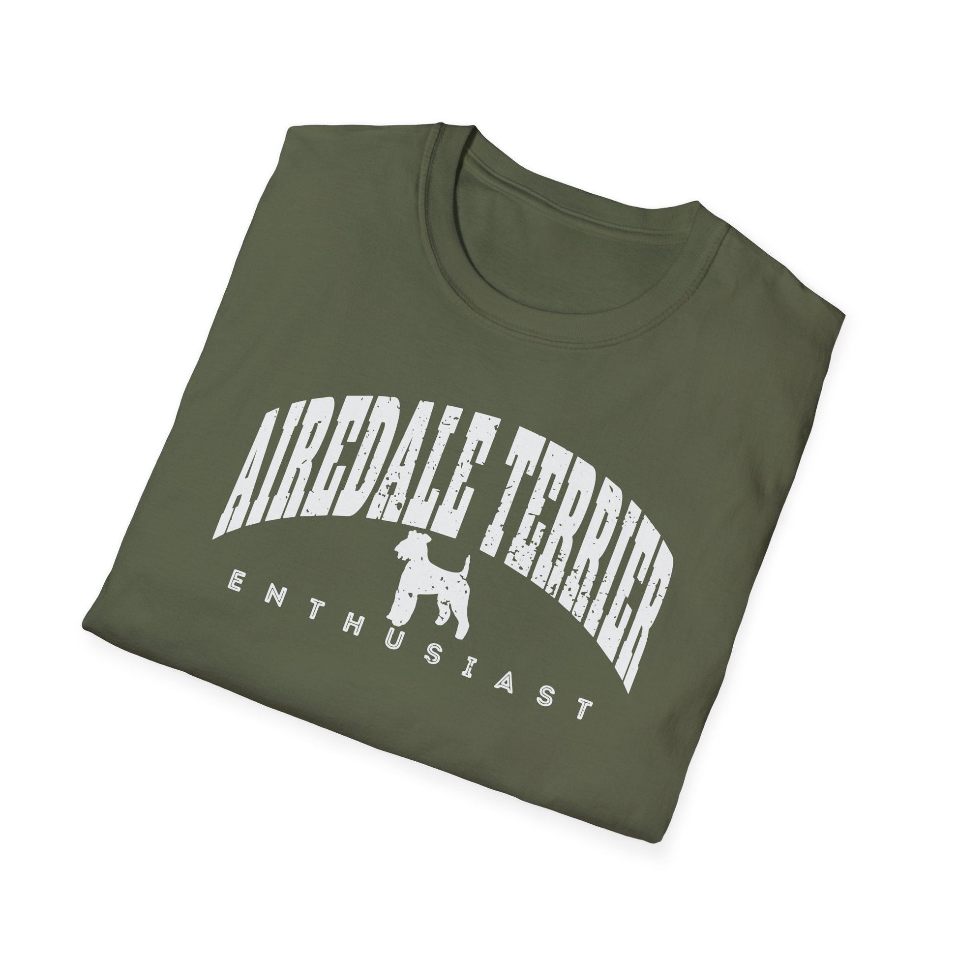 Airedale Terrier Enthusiast Tee
