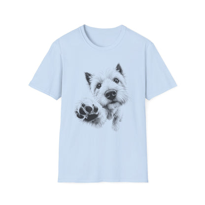 Paw Reach Westie Tee