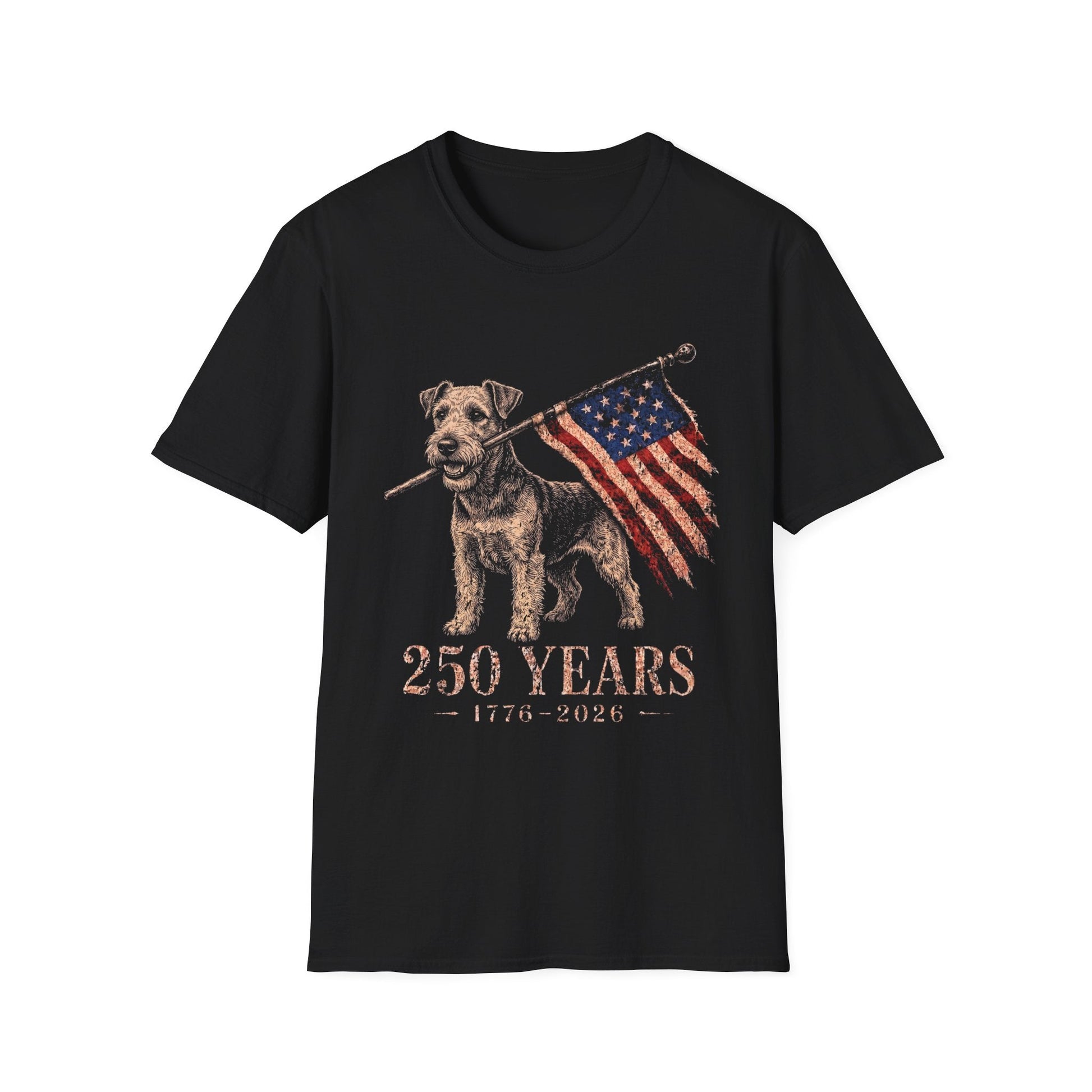 Welsh Terrier USA 250 Years Tee