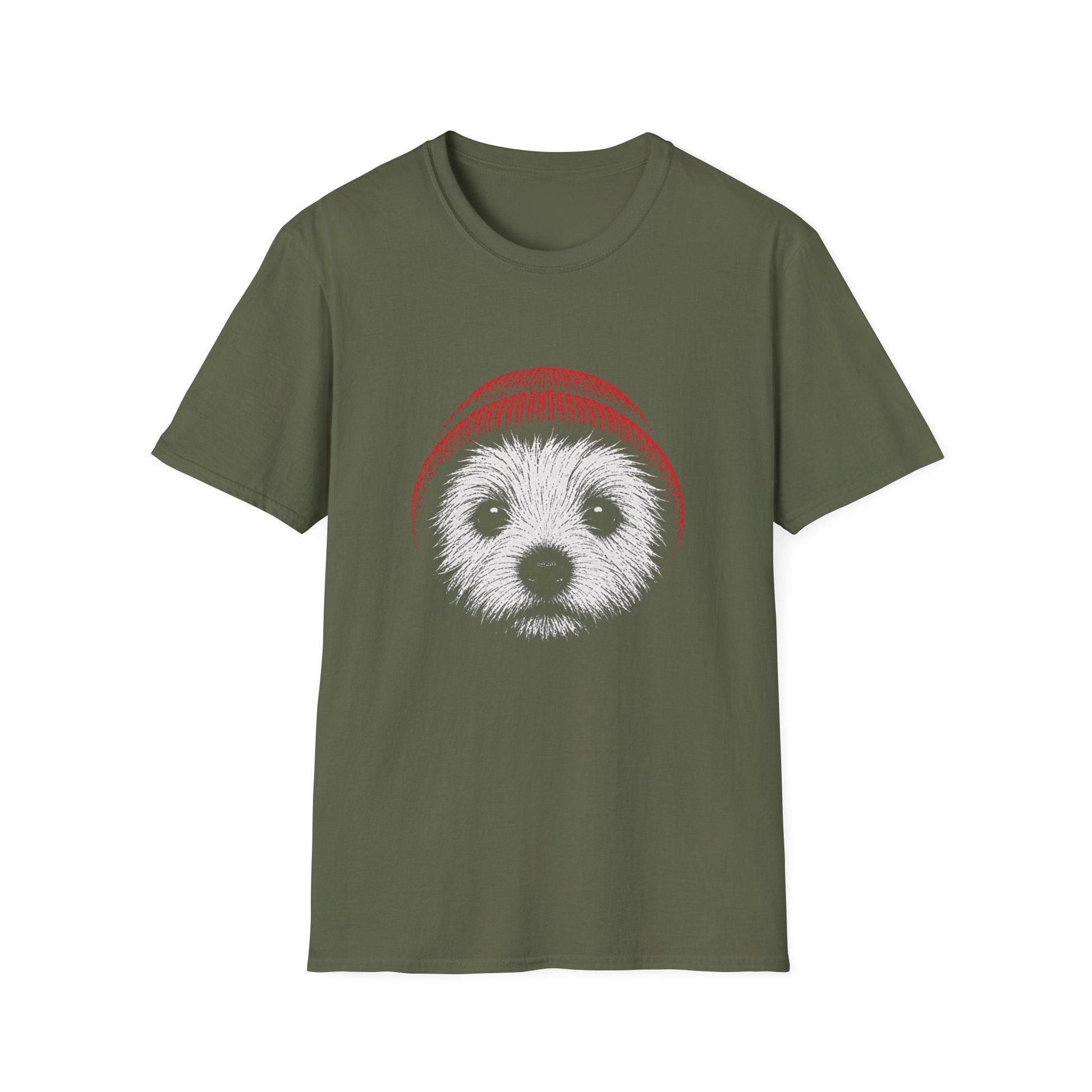 Red Hat Westie Puppy Tee