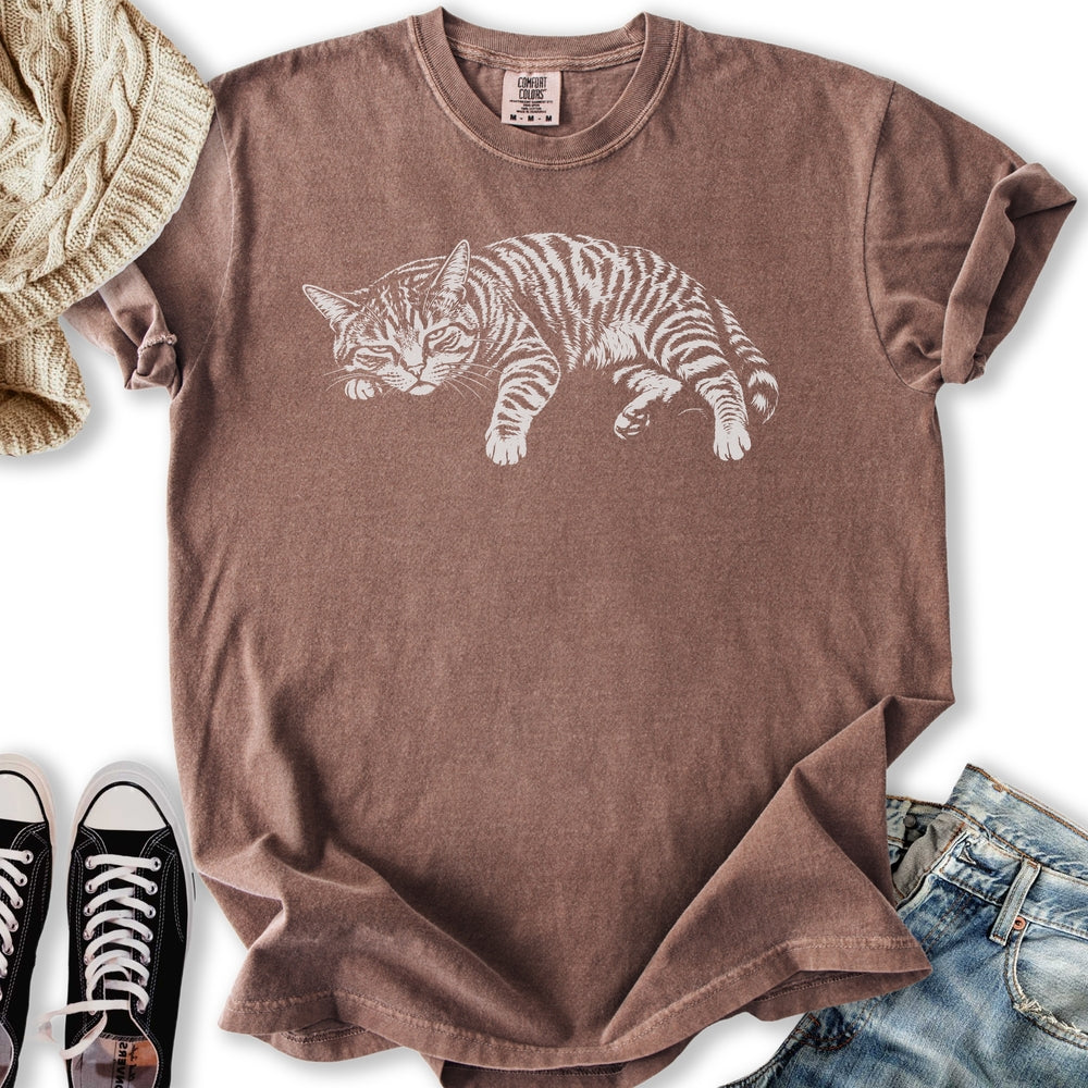 Resting Tabby Relaxed Tee