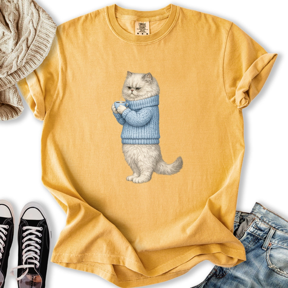Cozy Persian Cat Relaxed Tee